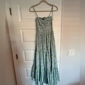 NWOT American eagle open back maxi
